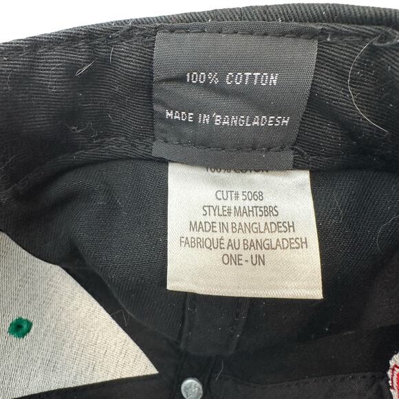 Element Skate California Snap Back Hat Cap Mens Black Red Embroidered Casual - Picture 6 of 6